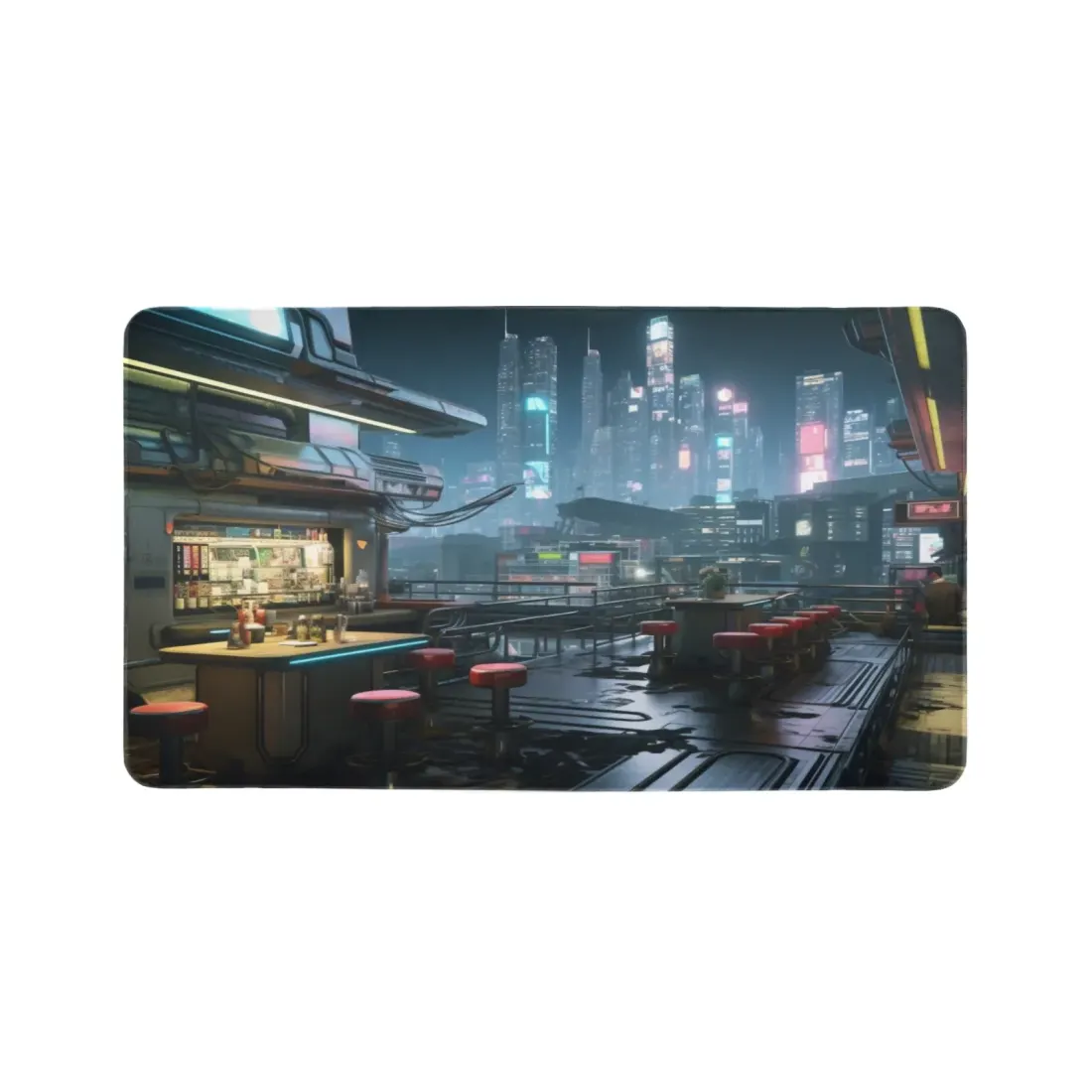 Rectangle Mousepad 23.6"x16"（with Stitched Edges） — photo 2