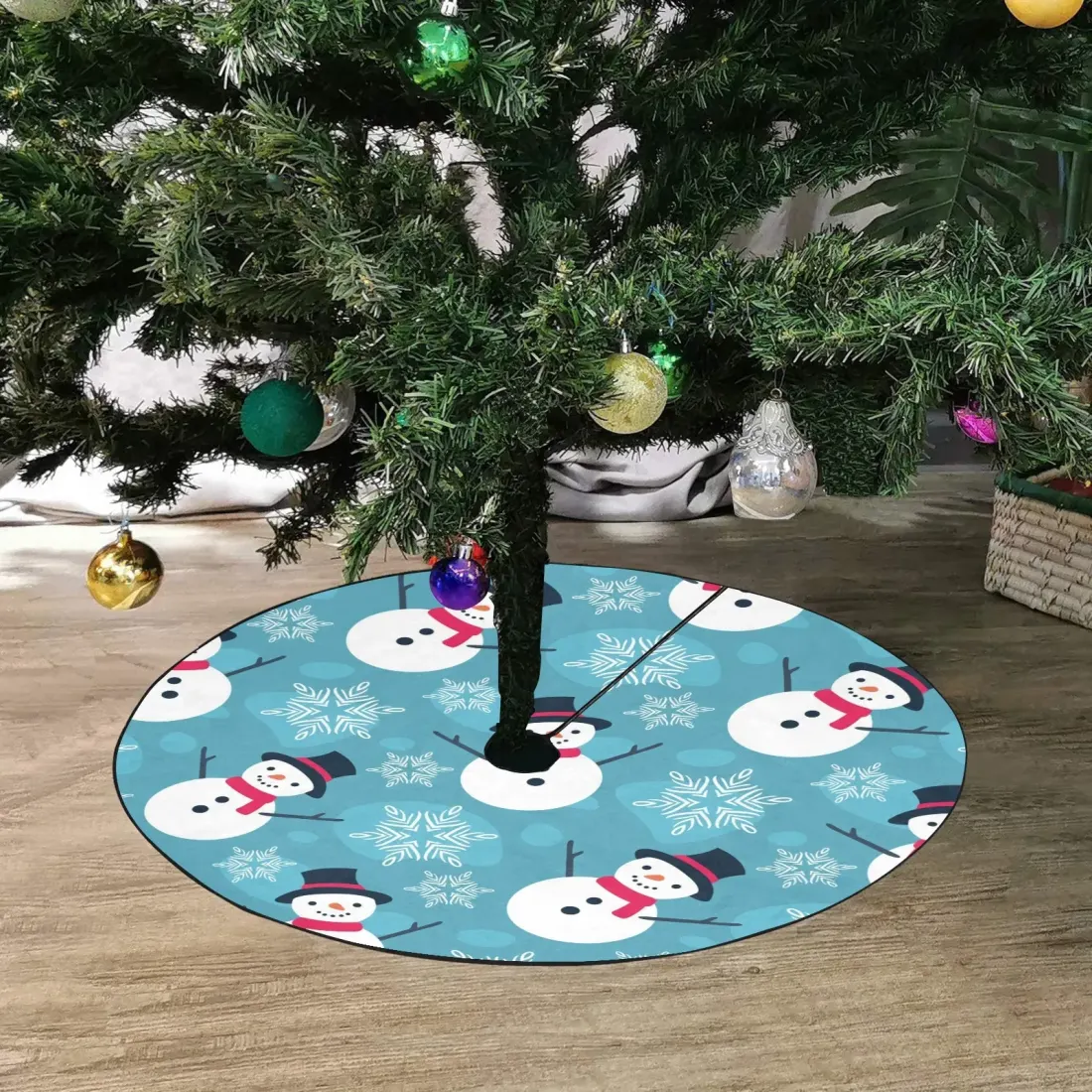 Thick Christmas Tree Skirt 30" x 30" — photo 2