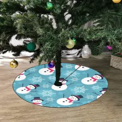 Thick Christmas Tree Skirt 30" x 30" thumbnail 2