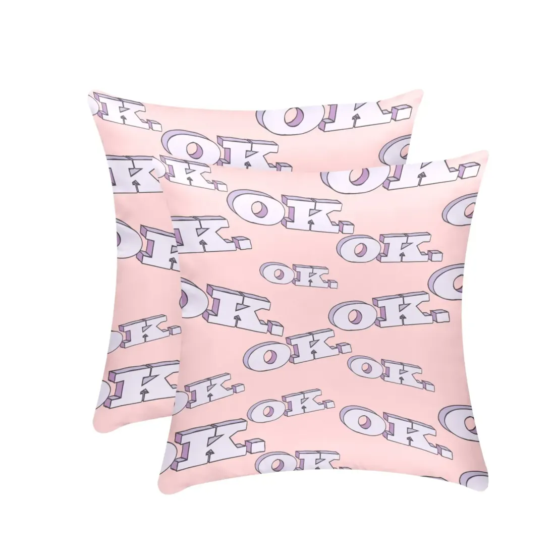 Peach Skin Pillowcase 20"x20" (One Side Printing)(2 Pack) — photo 5