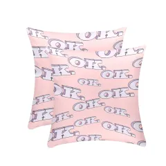 Peach Skin Pillowcase 20"x20" (One Side Printing)(2 Pack) thumbnail 5