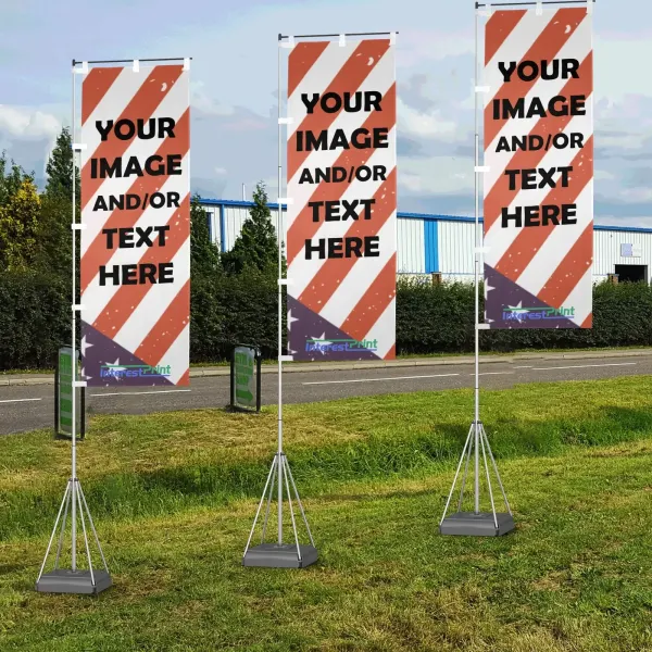 Rectangle Flags 23.6" x 70.8"