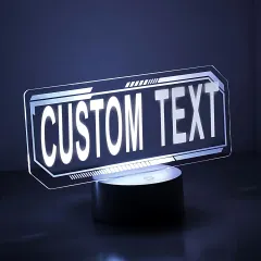 Personalised Gamer Tag LED Night Light, Colour Changing Gaming Lamp thumbnail 2