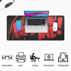 Custom Gaming Mousepad 31"x 12"(with Stitched Edges) thumbnail 1