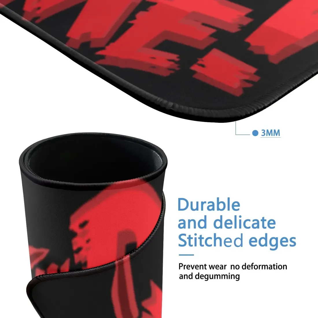 Custom Gaming Mousepad 31"x 12"(with Stitched Edges) — photo 3