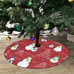 Thick Christmas Tree Skirt 47" x 47" thumbnail 2