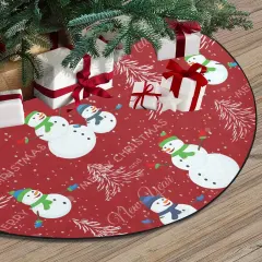 Thick Christmas Tree Skirt 47" x 47" thumbnail 3