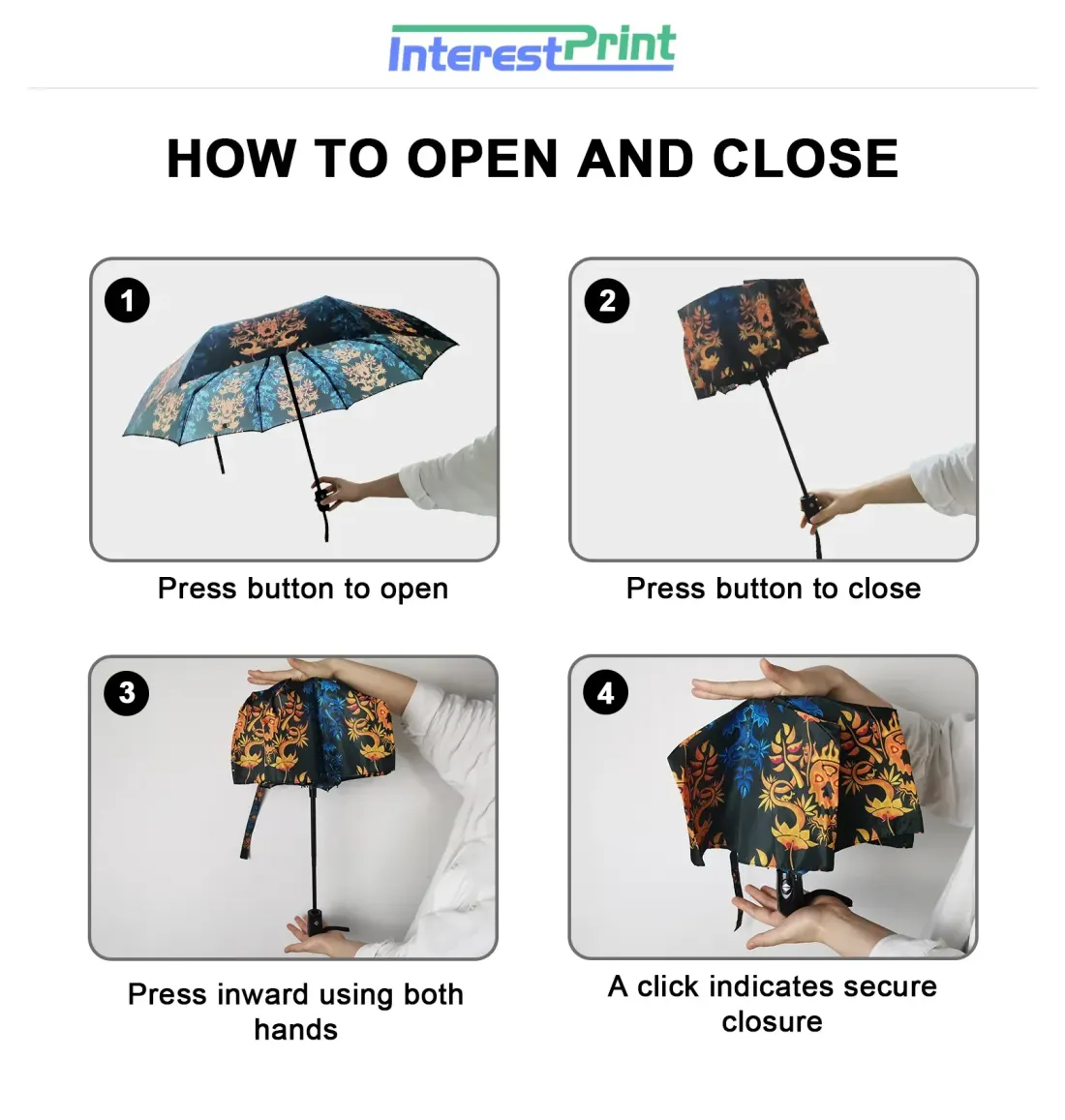 Automatic Foldable Umbrella (Model U04) — photo 5