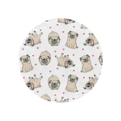 Circular Micro Fleece Blanket 47" thumbnail 1