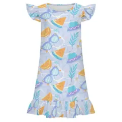 Girls' Ruffle Hem Nightgown thumbnail 3