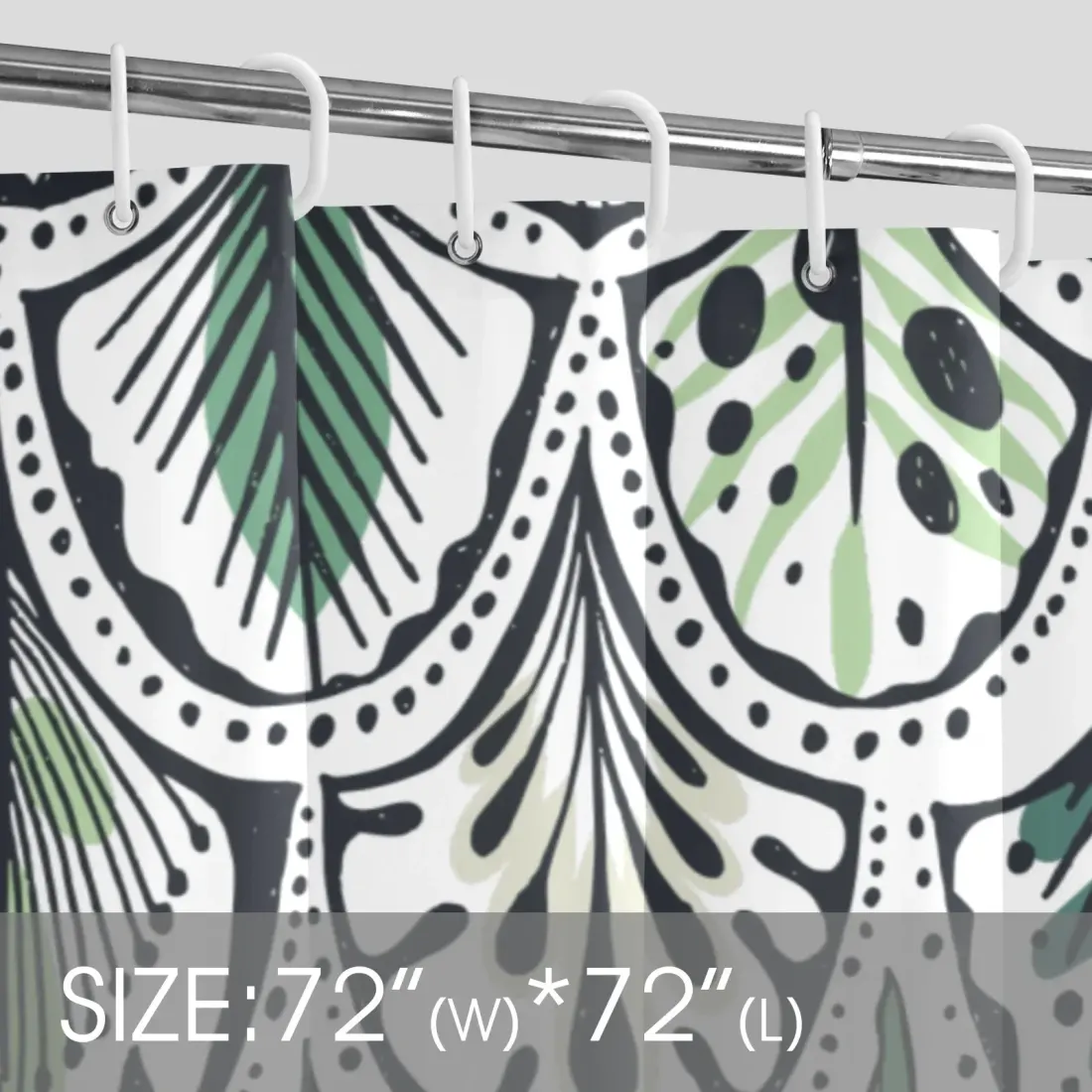 Shower Curtain 72" x 72" — photo 5
