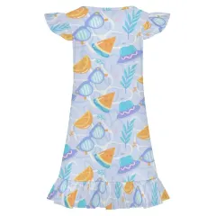 Girls' Ruffle Hem Nightgown thumbnail 4