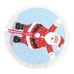 Thick Fringe Christmas Tree Skirt 48"x48" thumbnail 1
