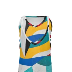 Children's Sleeveless Romper Dress with Pockets thumbnail 5