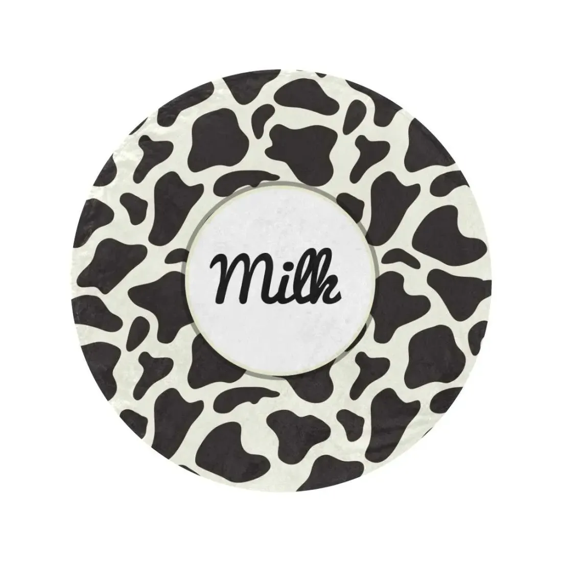 Circular Micro Fleece Blanket 60" — photo 2