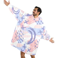 Unisex Blanket Hoodie(Model H59） thumbnail 3