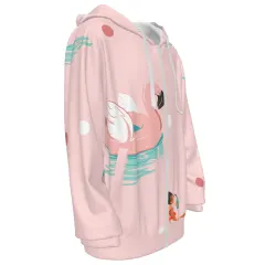 Children's Hooded Zip-Up Sweatshirt with Drawstrings thumbnail 3
