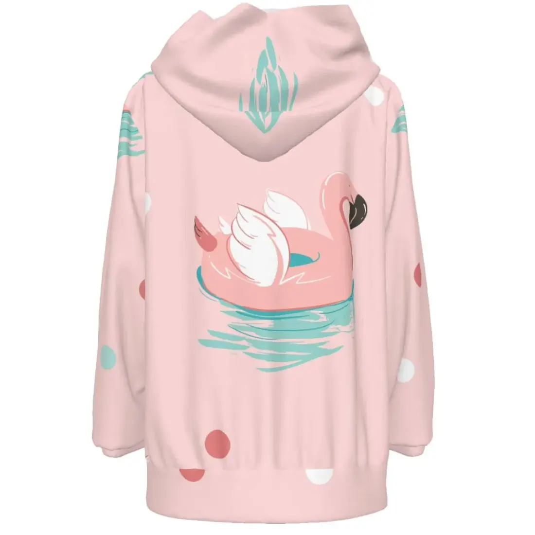 Children's Hooded Zip-Up Sweatshirt with Drawstrings — photo 5