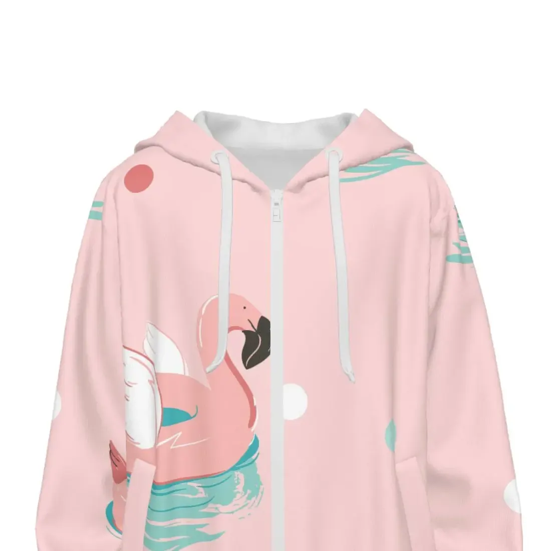 Children's Hooded Zip-Up Sweatshirt with Drawstrings — photo 6