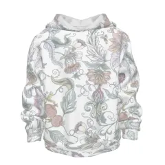 Children's Long Sleeve Hoodie with Double Hood and Side Pockets thumbnail 1