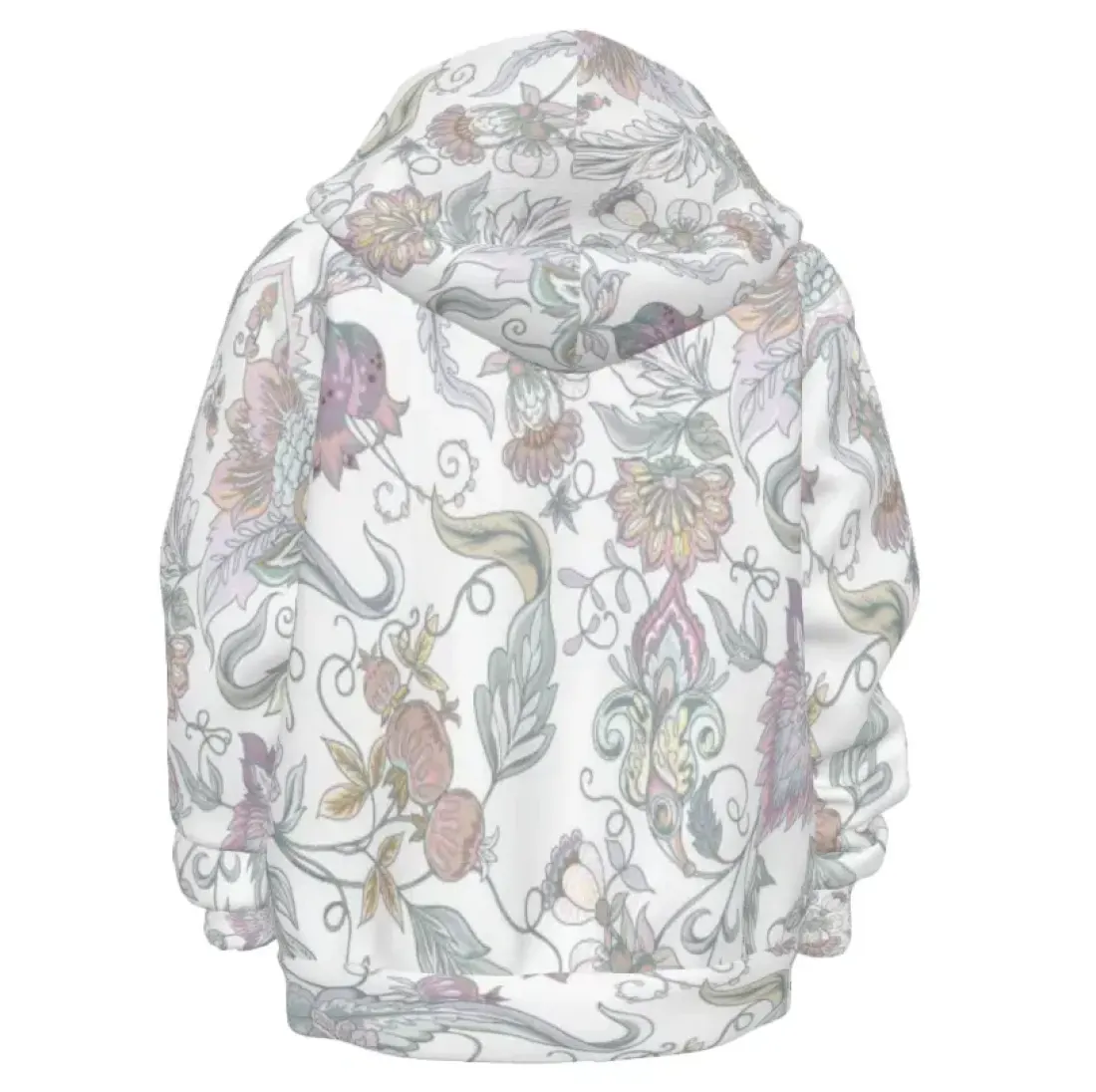 Children's Long Sleeve Hoodie with Double Hood and Side Pockets — photo 2