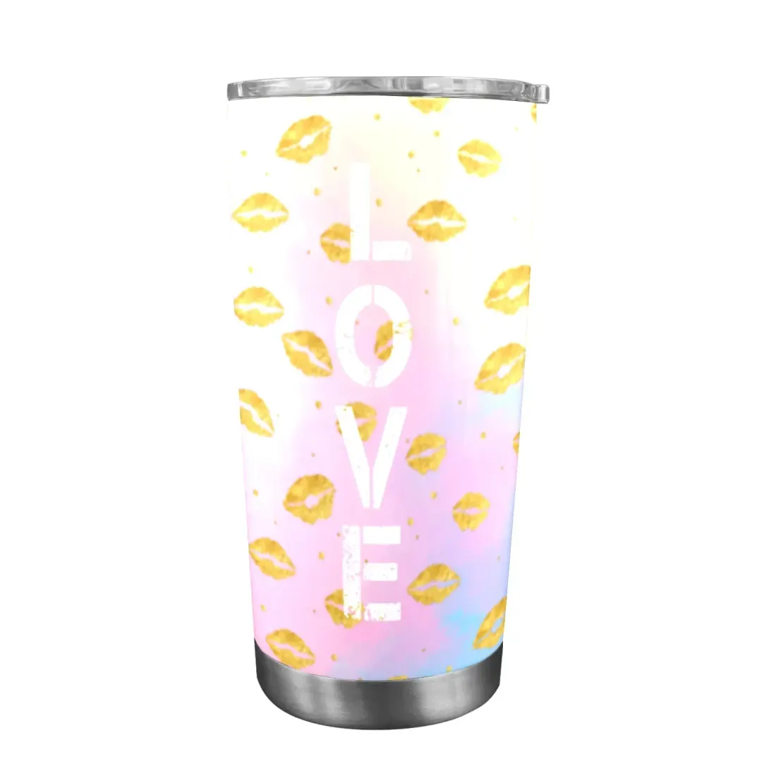 Custom Tumbler with Transparent Lid (20oz) — photo 6