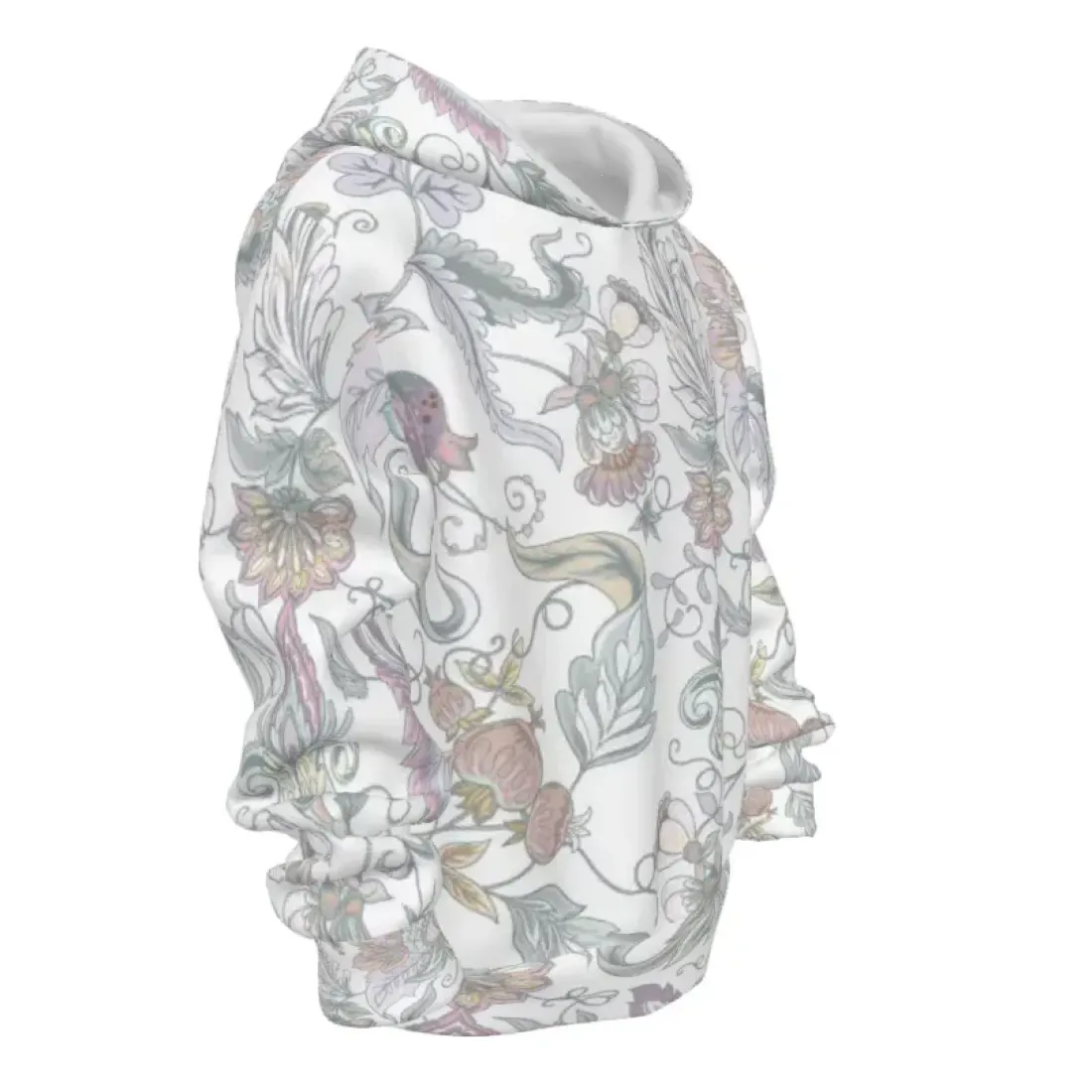 Children's Long Sleeve Hoodie with Double Hood and Side Pockets — photo 4