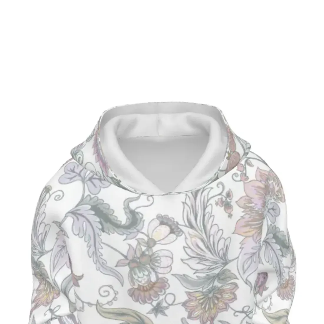 Children's Long Sleeve Hoodie with Double Hood and Side Pockets — photo 5