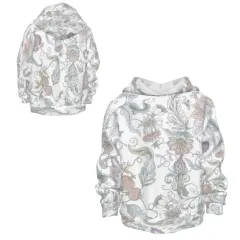 Children's Long Sleeve Hoodie with Double Hood and Side Pockets thumbnail 6