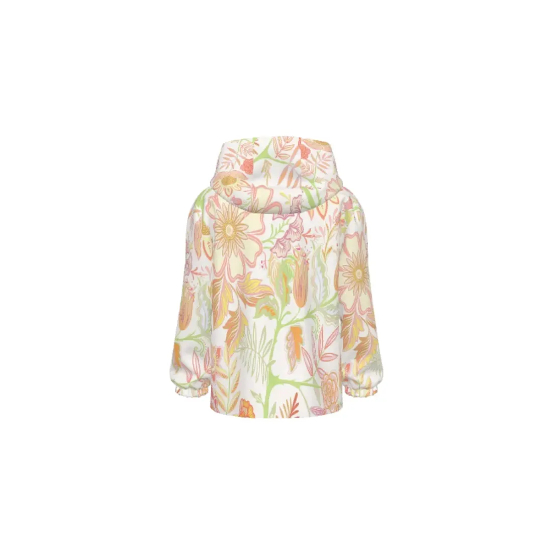 Girls' Double-Layer Hood Half-Zip Hoodie — photo 4
