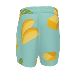 Kids' Drawstring Beach Shorts with Side Pockets thumbnail 4