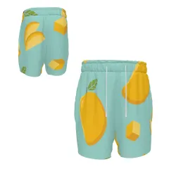 Kids' Drawstring Beach Shorts with Side Pockets thumbnail 6
