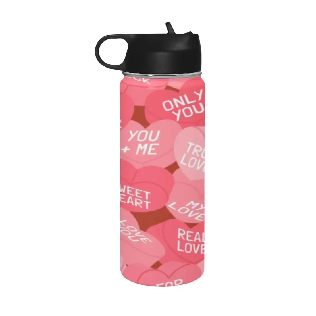 Water Insulated Bottles With Straw Lid(18 OZ ) — photo 6