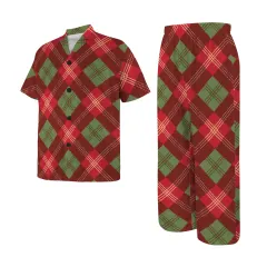 Big Boys' V-Neck Pajama Set (Model Sets 32) thumbnail 3