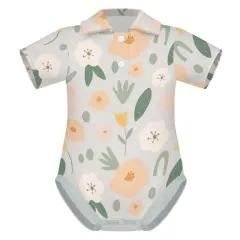 Baby Short Sleeve Polo Romper thumbnail 3