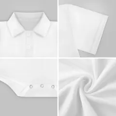 Baby Short Sleeve Polo Romper thumbnail 5