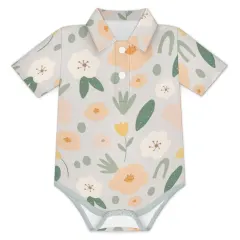 Baby Short Sleeve Polo Romper thumbnail 6
