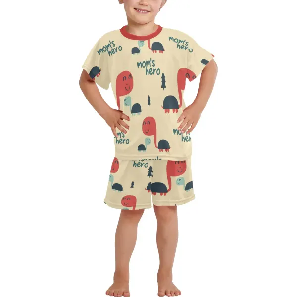 Little Girls' Short Pajama Set (ModelSets 01)