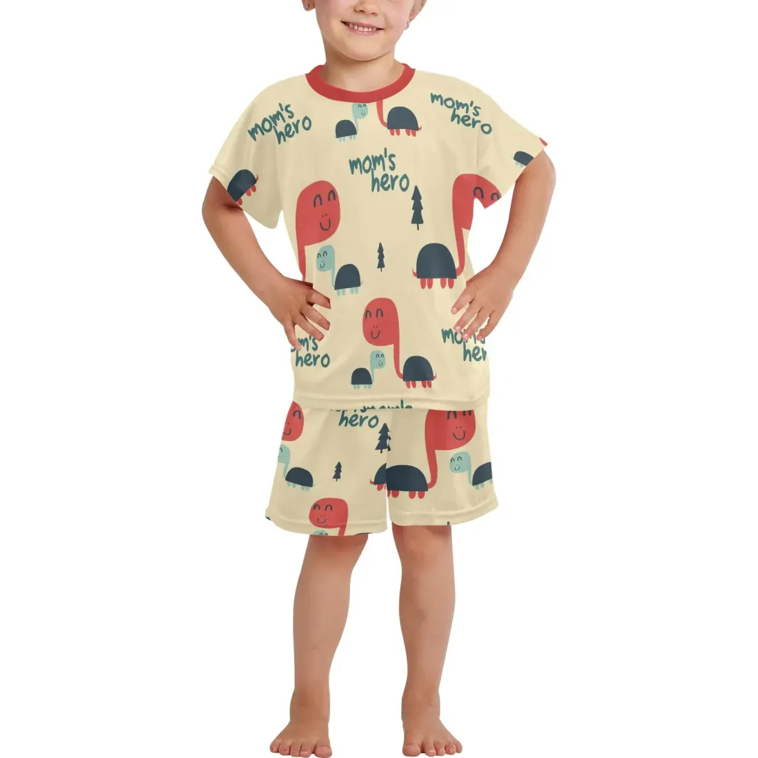 Little Girls' Short Pajama Set (ModelSets 01)