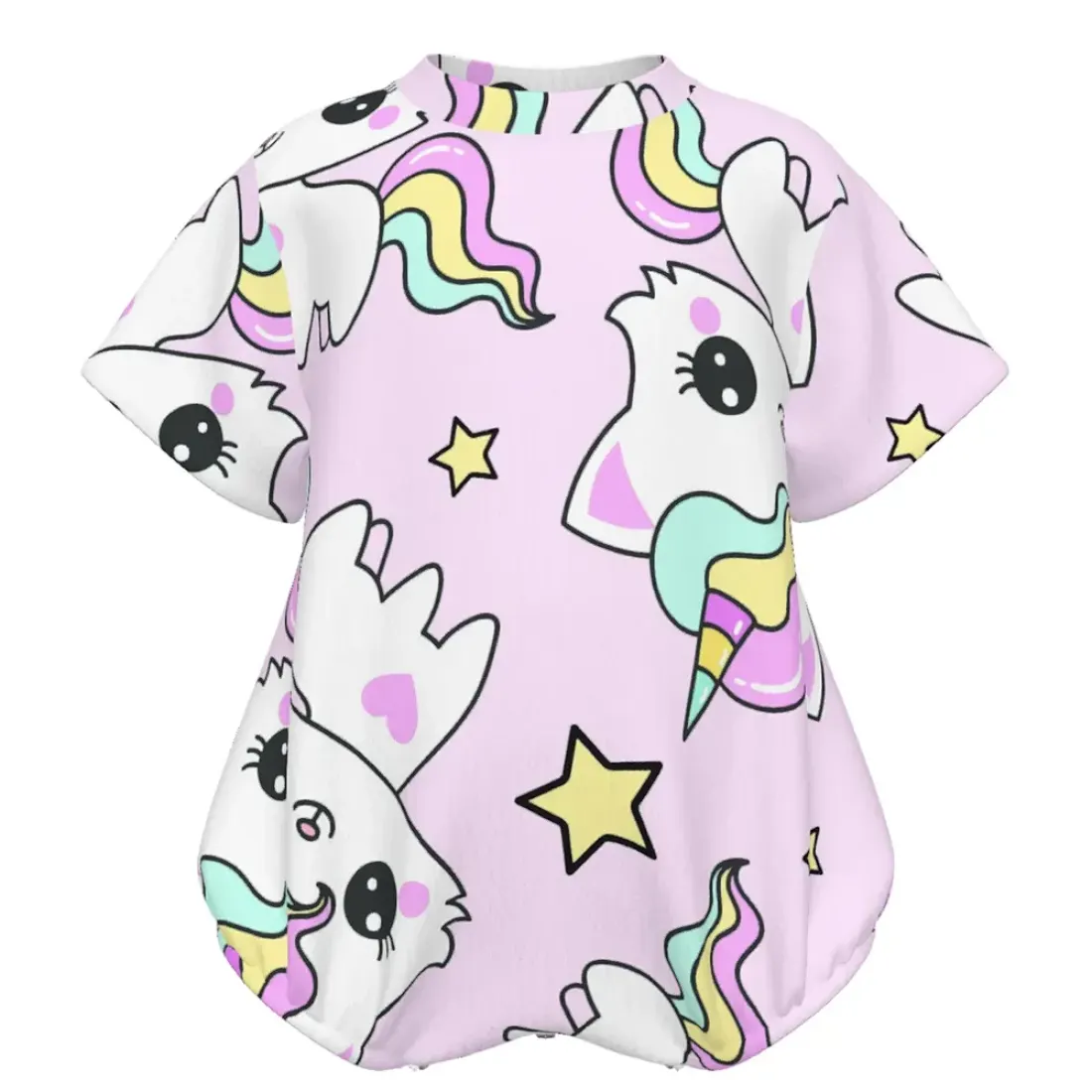Baby's Short-Sleeve Romper
