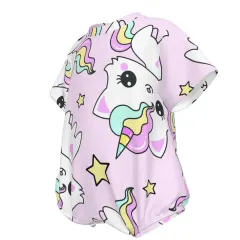 Baby's Short-Sleeve Romper thumbnail 3