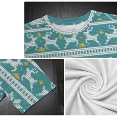 Little Girls' Crew Neck Pajama Set (Model Sets 31) thumbnail 5