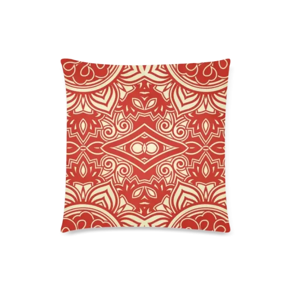 Throw Pillow Cover 18"x18" (One Side)