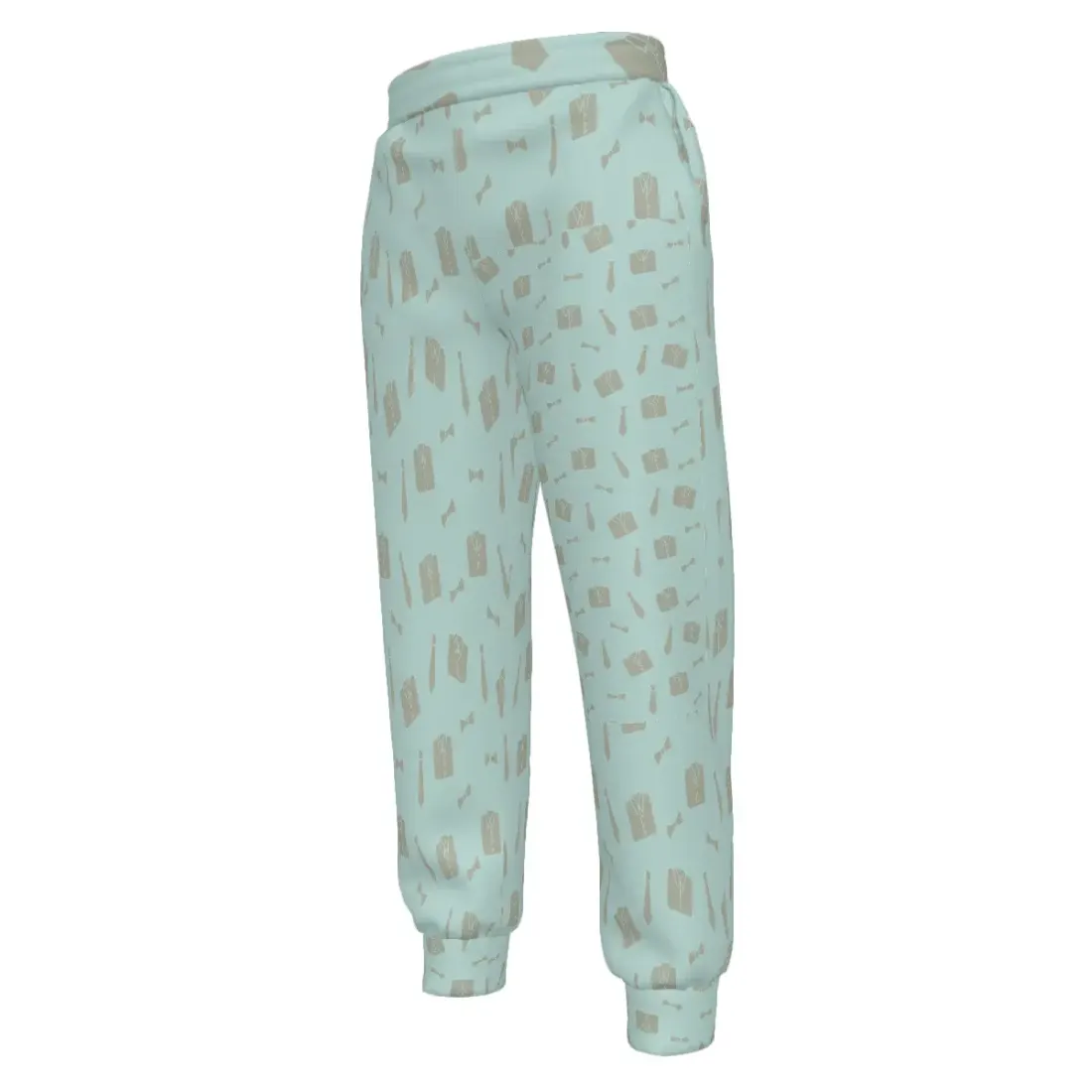 Children's Drawstring Cuffed Sweatpants With Side Pockets — photo 3