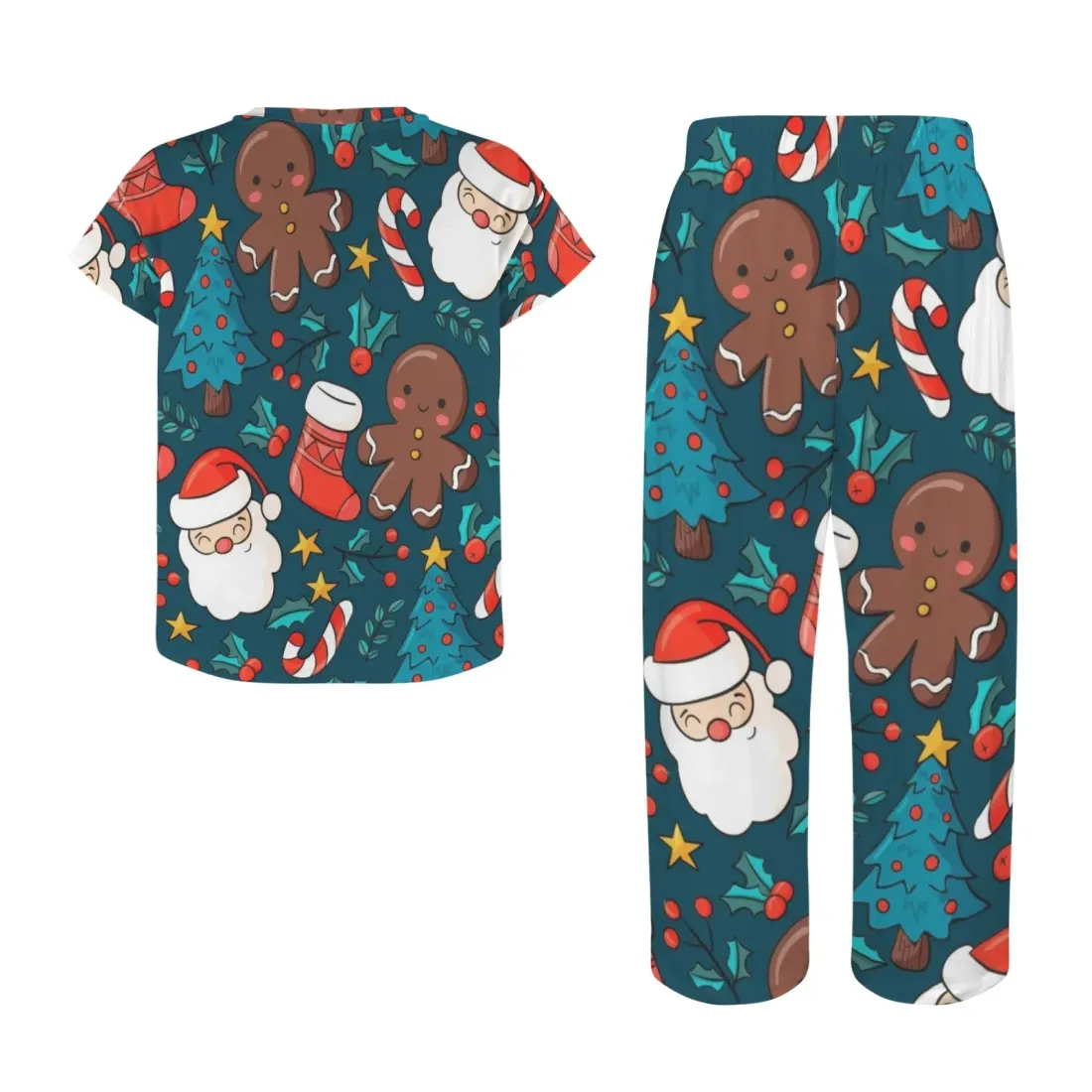 Big Girls' Crew Neck Pajama Set (Model Sets 31) — photo 4