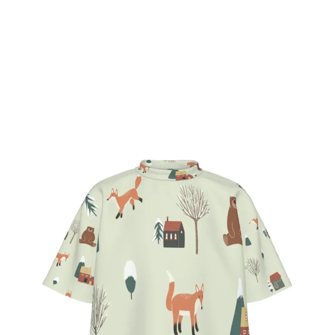 Kids Crew Neck Short Sleeve T-Shirt — photo 6
