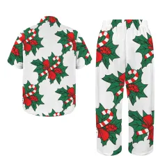 Big Girls' V-Neck Pajama Set (Model Sets 32) thumbnail 4