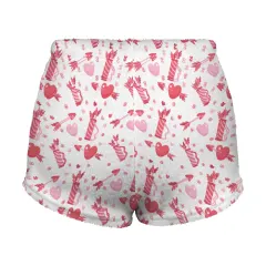 Custom Big Kids' Flannel Pajama Short(Model Sets 28) thumbnail 3