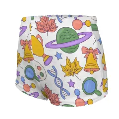 Custom Little Kids' Flannel Pajama Short(Model Sets 28) thumbnail 2