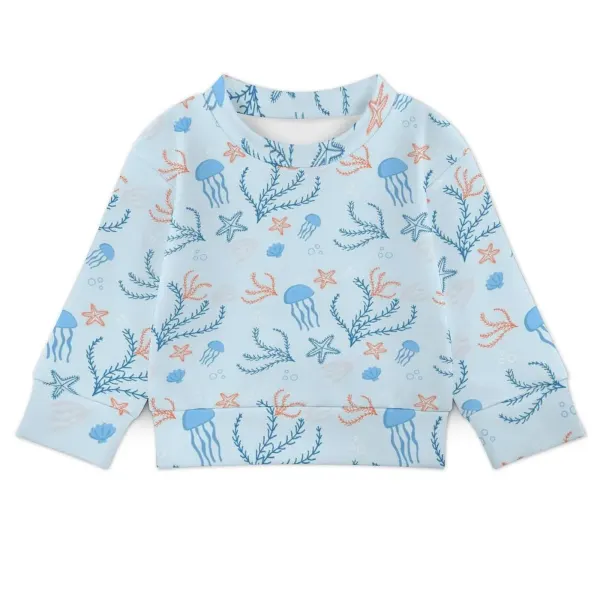 Kids' Drop-Shoulder Crewneck Sweatshirt